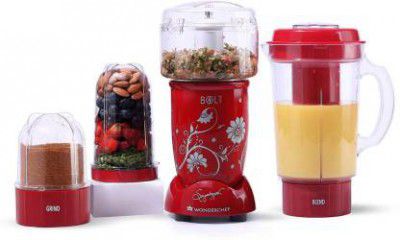 WONDERCHEF Nutri-Blend BOLT Mixer Grinder (4 Jars)