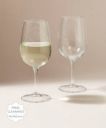WONDERCHEF (Pack of 2) Bormioli White Wine Glass Set Wine Glass  (280 ml, Glass, Clear)...