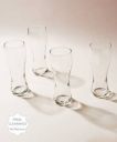 WONDERCHEF (Pack of 6) 63154039 Glass Set Water/Juice Glass  (400 ml, Glass, Clear)...