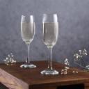 WONDERCHEF (Pack of 6) Modena Glass Champagne Glass  (190 ml, Glass, Clear)...