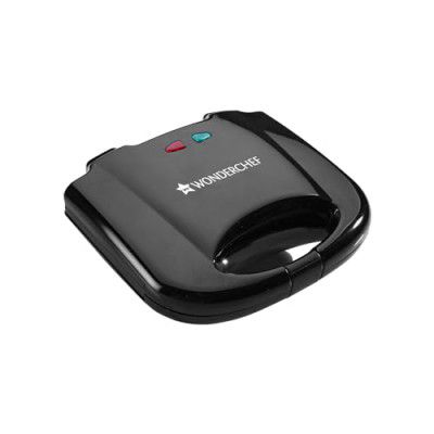Wonderchef Prato Plus Griller Auto Temp Control, LED indicator | 800 W | Non-stick Coated Plates | Oil Free Toasting| Easy to Clean | 1 Year Warranty
