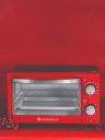 Prestige Wonderchef Red Oven Toaster Grill With Motorised Rotisserie 5 Stage Heat Selection 650W 9L...