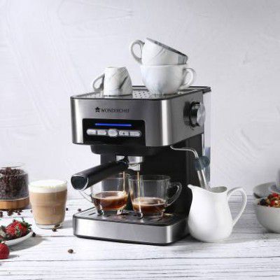 WONDERCHEF Regalia Espresso 15 Bar Coffee Maker  (Black)