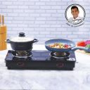 WONDERCHEF Ruby Plus Glass Manual Gas Stove (2 Burners)...