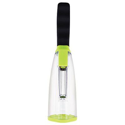 Wonderchef Smart Multifunctional Vegetable/Fruit Peeler for Kitchen with Containers, Stainless Steel Blade, Sharp