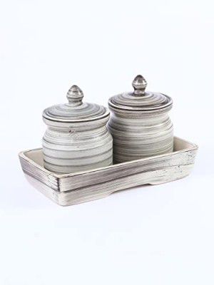 Wonderchef Teramo Brown Pickle Jar 1 Set