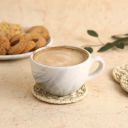 Wonderchef Teramo Stoneware Coffee Cup - Marble White...