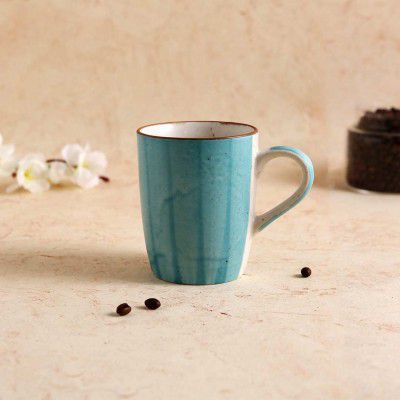 Wonderchef Teramo Stoneware Coffee Mug - Blue