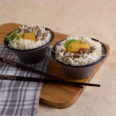 Wonderchef Teramo Stoneware Japanese Bowl 210 ml Set Of 2