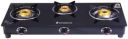 WONDERCHEF Ultima 3 Burner Glass Gas Cooktop, Black Toughened Glass (3 Burners)...