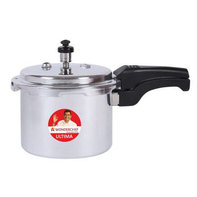 Wonderchef Ultima Induction Base Aluminium Pressure Cooker