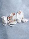 Wonderchef Venice Red Dinner Set of 31 Pcs | 100% Food Grade Melamine | Elegant | Break & Stain Resistant | Designer Dinnerware...