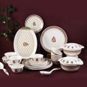 Wonderchef Venice Royal Red Dinner Set of 31 Pcs...