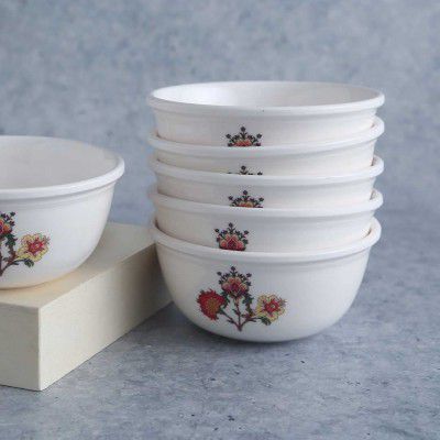 Wonderchef Venice Veg Bowl - Red, Set of 6