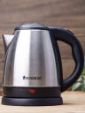 WonderchefCrescent Silver-Toned Stainless Steel Power Indicator Electric Kettle-1.5 L...