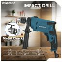 WONDERCUT 810W, Professional, 2900 RPM, 2 Mode Selector, Variable Speed WC-ED13MM-B+7 (13 mm Chuck Size)...