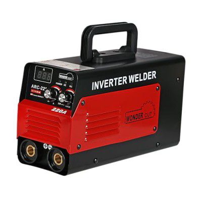 WONDERCUT Inverter ARC Welding Machine WC-ARC220A-R (IGBT) 220A with Hot Start, Anti-Stick Functions, Arc Force Control