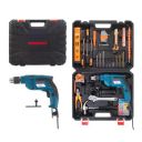 WONDERCUT WC-13DK-500Professional Tool Kit - Power-Packed 780W Impact Drill Set with 115 Accessories, Copper Armature, 13mm Chuck, Variable Speed, and Reverse/Forward with carrying case...