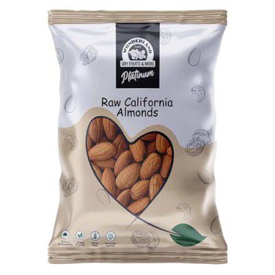 Wonderland Foods - Platinum California Almond (Badam) 250g Pouch