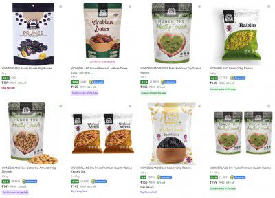 Wonderland Dry Fruits Upto 76% Off | Start at Rs 109