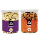 Wonderland Foods - California Almonds & Cashews W320 | 500g (250g X 2) Combo Pack...