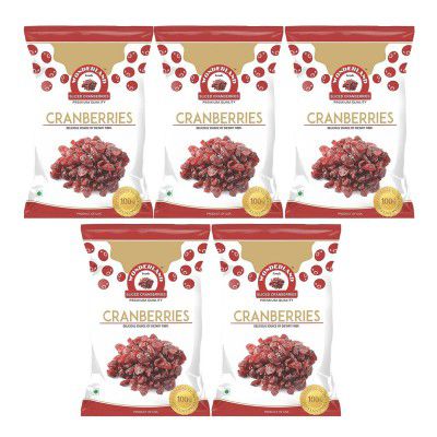 WONDERLAND FOODS (DEVICE) American Dried Sliced Cranberries (200 g x 5) 1000g