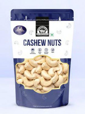 Wonderland Foods Natural Cashew Nuts - W240 - 500gm
