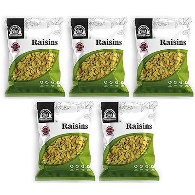 Wonderland Foods - Plain Raisin (Kishmish) Dried Grapes 500g (100g X 5) Pouch
