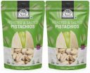 Wonderland Foods Premium Roasted And Salted Pistachios  (2 x 0.5 kg)...