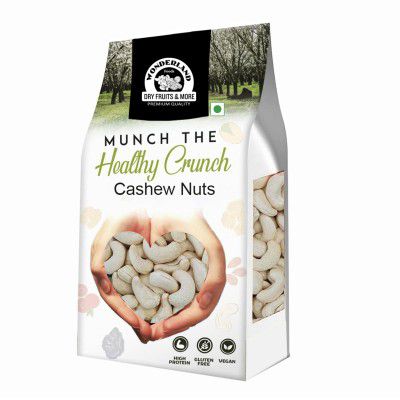 Wonderland Foods - Whole Raw Cashew (Kaju) 1Kg Pouch