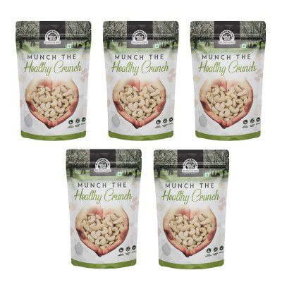 Wonderland Foods - Whole Raw Cashew (Kaju) W320-Grade 500g (100g X 5 Pouch)