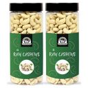 WONDERLAND FOODS Whole Raw Cashew (Kaju) W400-Grade 1Kg (500g X 2 Jar)...