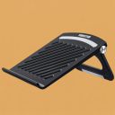WonderStand Laptop Stand Universal Foldable Ventilated Lapdesk Compatible with MacBook Notebook iPad Tablets up to 15.6 inches (Black)...