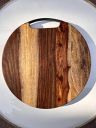 Wood Chop Anti-Bacterial Wood Wooden Chopping/Cutting Board/Platter (Sheesham Wood Medium SIZE - 30 * 30 * 1.25 cm, Joint wood)...