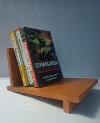 Wooden Boy (Handmade) Premium Tabletop Bookshelf Made of Plywood (not MDF) Desktop Decorative Storage Organizer - Pack of 1