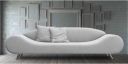 wooden luxury 3 seater sofa / living room sofa set / diwan sofa 3 seat Fabric 3 Seater Sofa  (Finish Color - white, Pre-assembled)...