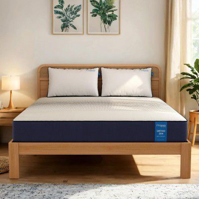 Wooden Street Penguin Ortho Zen Mattress 6 Inch Queen Size (78x60x6 inch) 10-Year Warranty 