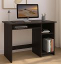 Callas Wooden Study Table with Hutch & Bottom Storage (ST-03-Black)...