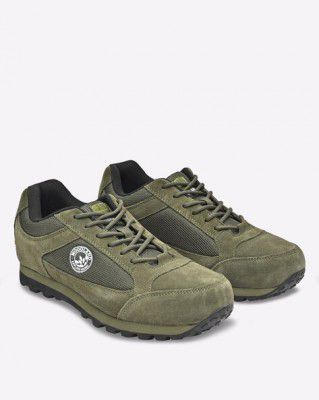 WOODLAND Leather Lace-Up Casual Shoes