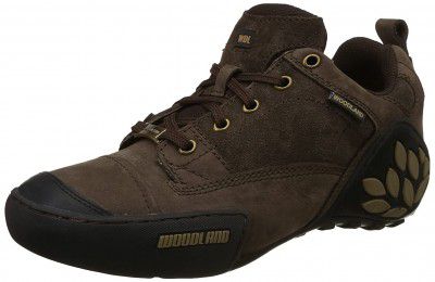Woodland Mens Leather Sneakers