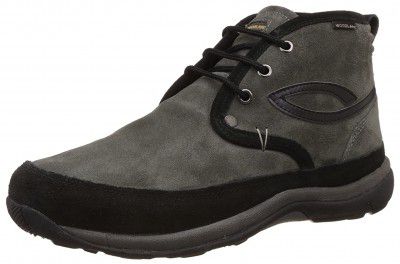 Woodland Mens Leather Trekking and Hiking Boots