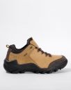 WOODLAND Panelled Lace-Up Leather Shoes...
