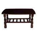 Woodness Benin Solid Wood Coffee Table (Matte, Mahogany)...
