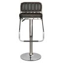 Woodness Chicago Bar Stool (Matte Finish, Black)...