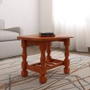 Woodness Kota Solid Wood Coffee Table (Matte, Dark Oak)...