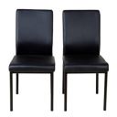 Woodness Ottawa Dinning Chair (Glossy, Black)...