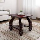 Woodness Togo Mini Coffee Table (Matte, Mahogany)...