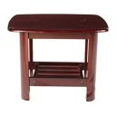 Woodness Venus Solid Wood Coffee Table (Matte, Mahogany)...