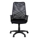 Woodness Wayne Office Chair (Glossy Finish, Black)...