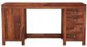WOODSTAGE Solid Wood Study Table  (Free Standing, Finish Color - Brown, DIY(Do-It-Yourself))...